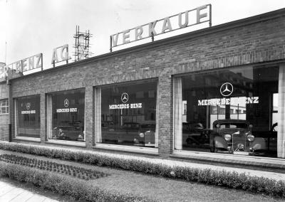 Mercedes-Benz Niederlassung Rostock in den 1930er Jahren