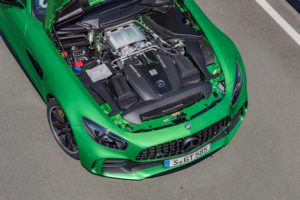 Mercedes-AMG GT R: Entwickelt in der „Grünen Hölle“, Exterrieur: AMG Green Hell magno (Bild: Daimler AG)